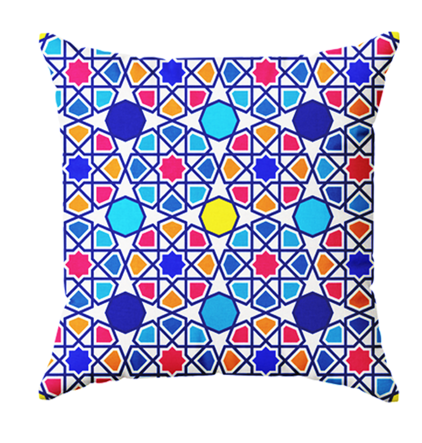Cushion Cover Colorful Arabseque