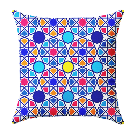 Cushion Cover Colorful Arabseque
