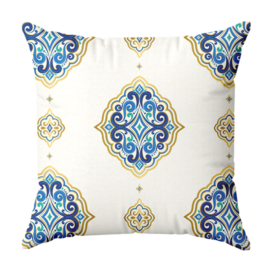 Cushion cover Arabic Art