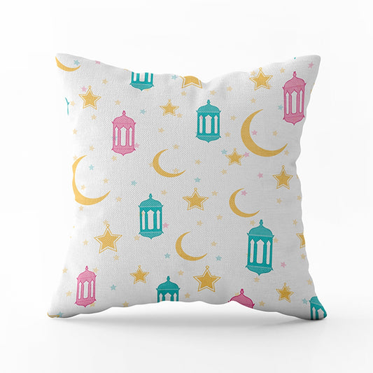 Cushion cover with caption Khaly Ramdanek Ahla