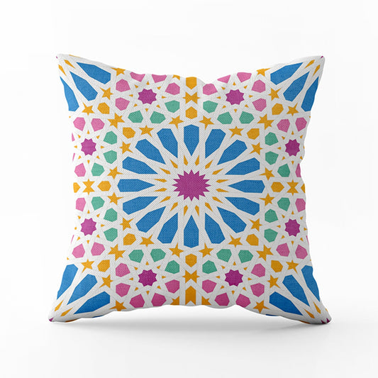 Cushion cover Noqoosh Pink & Blue