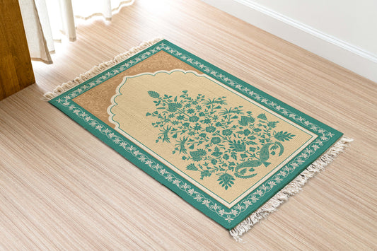 Damascus Bloom Prayer Rug