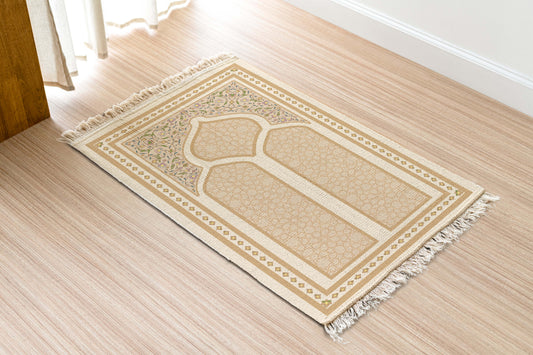 Serinity biege Prayer Rug